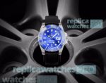 Buy Now Replica Rolex Submariner Blue Dial Black Rubber Strap Men's Watch